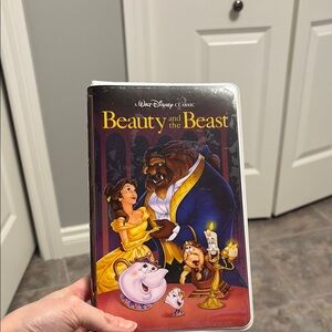 Disney Beauty and the Beast VHS notebook